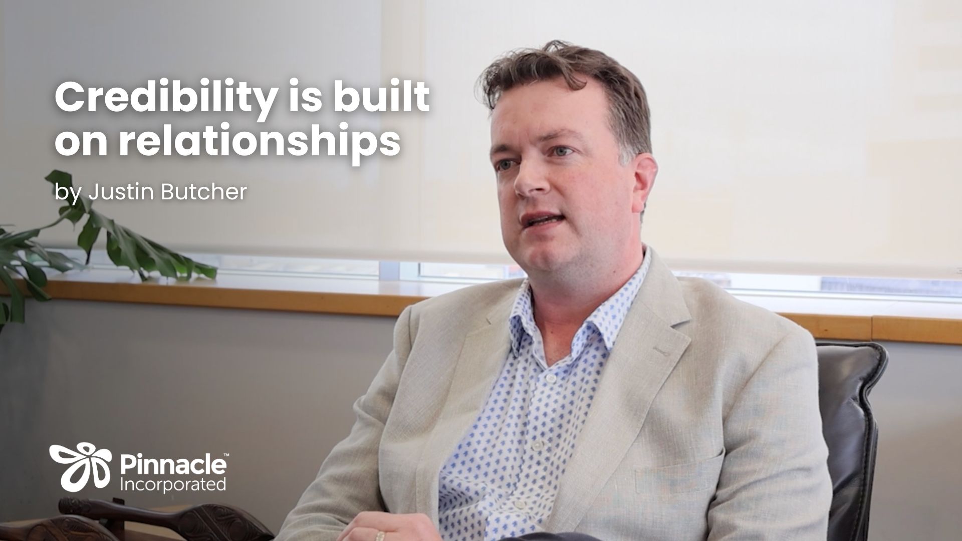 Credibility is built on relationships